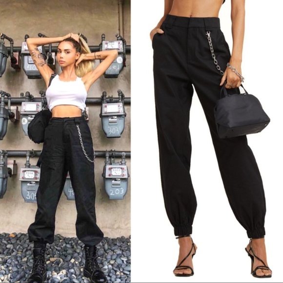 I.AM.GIA Pants - I.AM.GIA Cobain High Waist Oversized Cargo Pant Sz XS